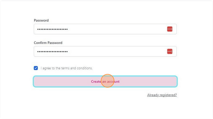 Create an account